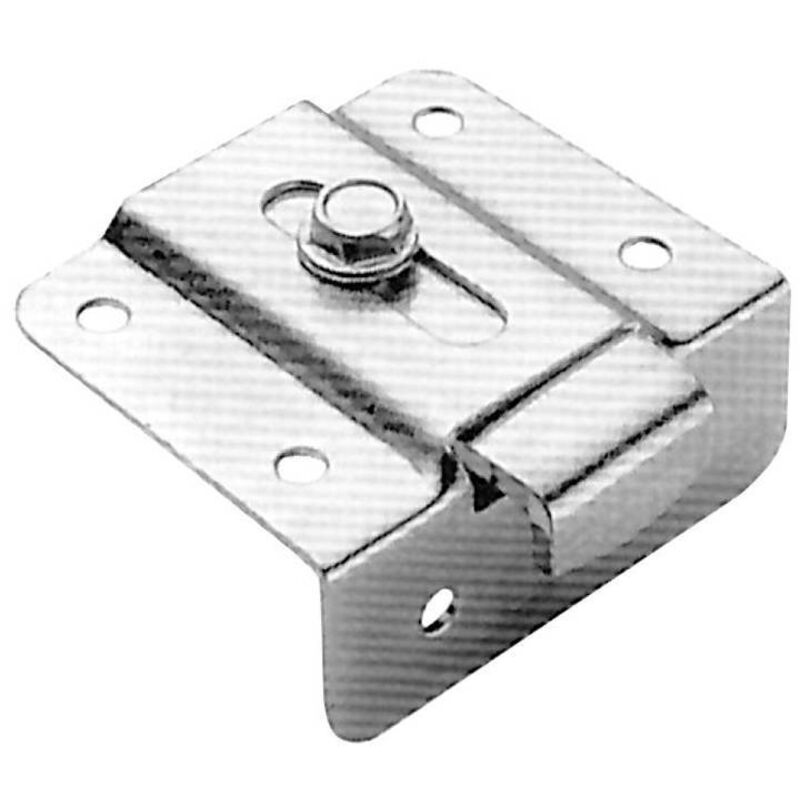 Ferramenta1.com - 100 x plaque réglable x barre d'unité murale