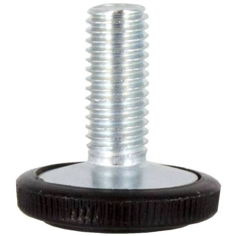 100 x PIEDRA REGULABLE ACERO ZINCADO MA10 X DI�METRO 25 MM