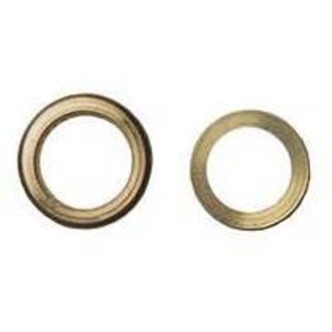 100 x RONDELLA ALZAPORTA OTTONE D 13 MM