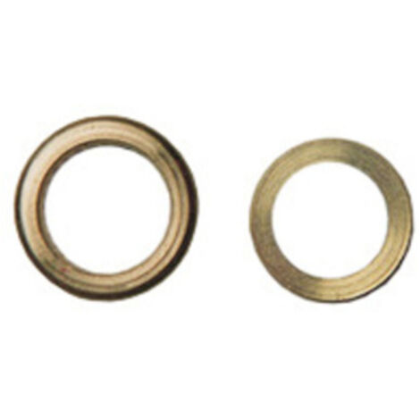100 x RONDELLA ALZAPORTA OTTONE D 15 MM