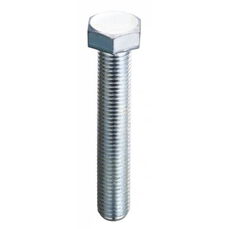 100 x VITE TE INTERO FILETTO  8X 60MM CL.8.8 ZINCATA
