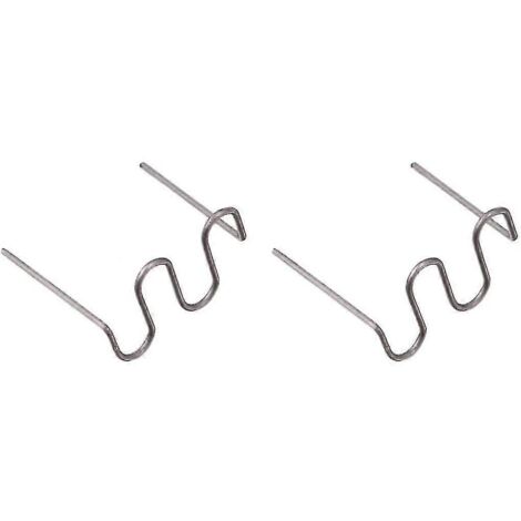 1000 agrafes chauffantes de 0,6 mm pour agrafeuse thermique, réparation de plastique, pare-chocs, carrosserie, agrafes ondulées, 0,6 mm