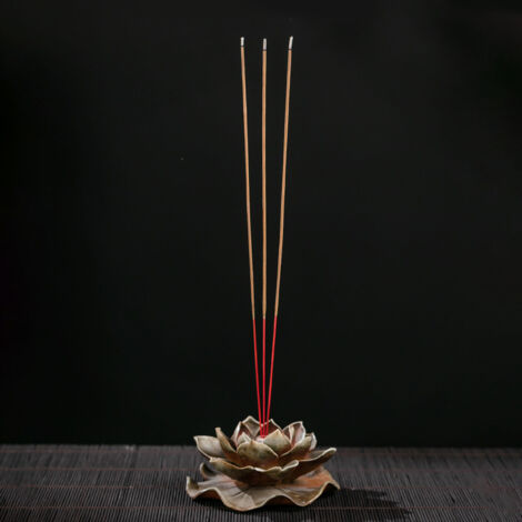 1000 Bâtons d'Encens Santal Sans Fumée, Parfum Maison Longue Tenue pour Méditation et Autel, 32.5 cm, Couleur Nature