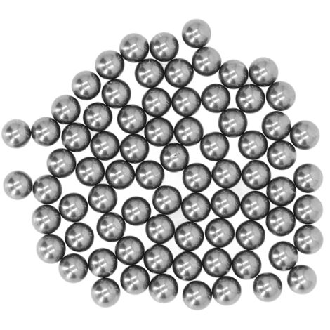 1000 Billes en Acier au Carbone Précises 6.5mm Résistantes à la Corrosion pour Roulements Mécaniques et Montage