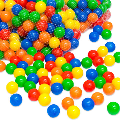 Bälle Babybälle Bällebad Ø 7cm Plastikbälle Spielbälle für Ballpool für Kinder 
