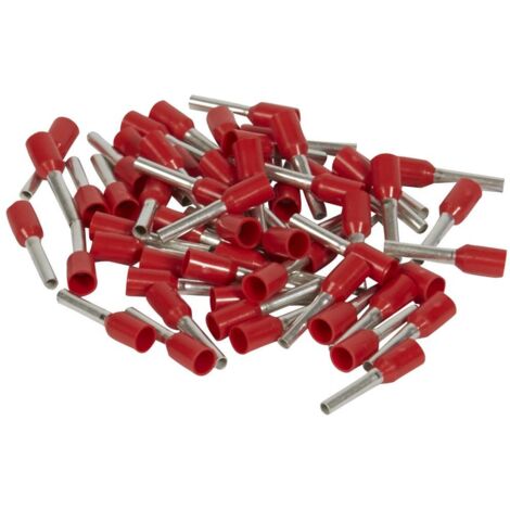 1000 d'embouts de câblage à collerette isolante Starfix simple unitaire pour conducteurs section 1mm² rouge LEGRAND 037763