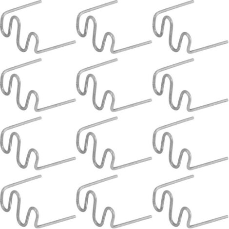 1000 grapas para grapadora térmica, reparación de plástico, parachoques, carrocería, 0-8 mm