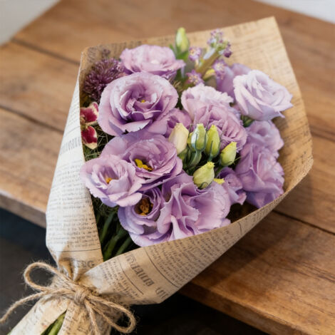 1000 Light Lavender Lucita Lisianthus Seeds – Eustoma for Sowing, Double Flowers, Long-Lasting Blooms, Easy to Grow