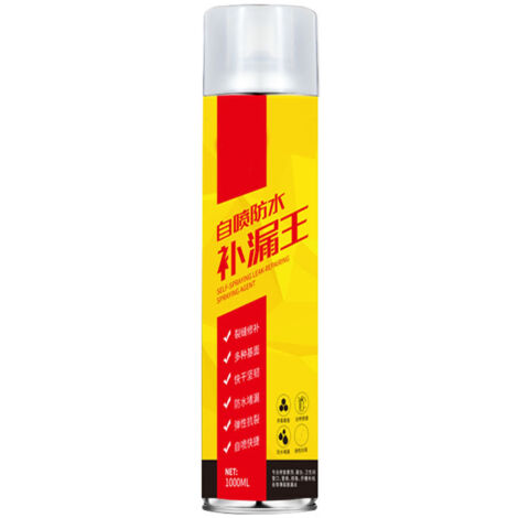 1000 ml transparenter Polyurethan-Dichtungsschaum für Dächer und Risse