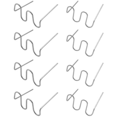 1000 pièces pour agrafeuse à chaud, agrafes en plastique 0,8 0,6 mm, forme vague S