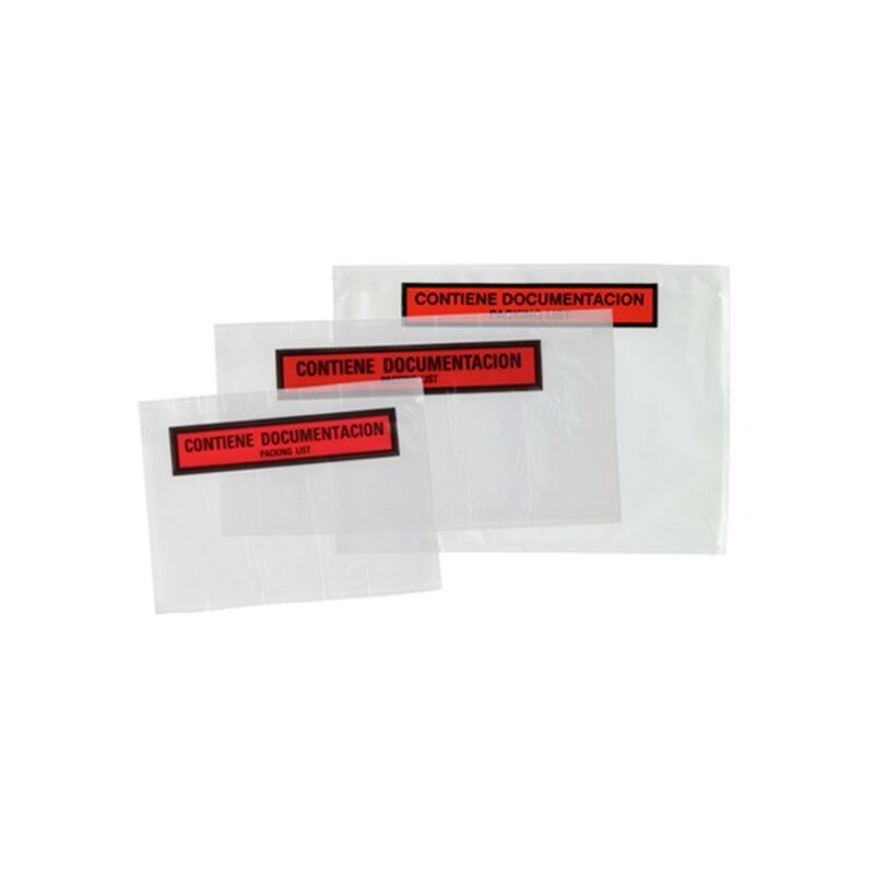 

1.000 Sobres Contiene Documentos 140 X 125 Packing List