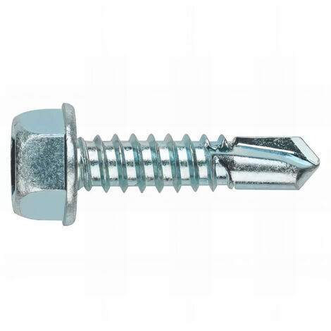 Lot De 50 Vis à Tôle Tête Hexagonale Inox A2 - DIN 7976 (5.5x16) Par Vis Express