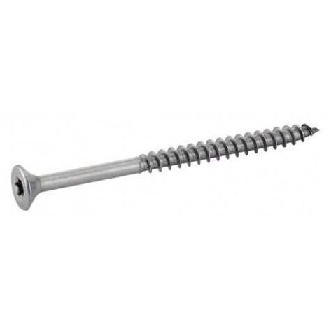 1000 Vis Terrasse 5x50 Inox A2 Classic Tête Torx + 4 Embouts Offerts