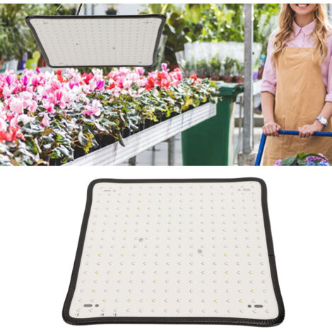 1000-W-LED-Pflanzenlampe für Gewächshäuser mit geringer Wärmeentwicklung – Aluminiumplatte, 138 LEDs (Rot/Blau/UV/IR), 30,5 cm