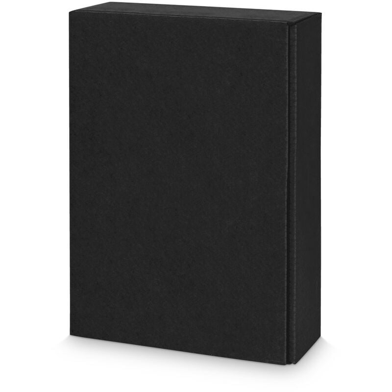 1000 x Präsentkarton für 3 Flaschen 360x250x90 mm Kraftpapier Schwarz – Schwarz | 04058592801815 1000 x Präsentkarton für 3 Flaschen 360x250x90 mm Kraftpapier Schwarz – Schwarz | 04058592801815