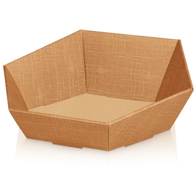 1000 x Präsentkorb Geschenkkorb 380x340x75/130 mm strukturgeprägt Natur – Natur, Braun | 04058592804304 1000 x Präsentkorb Geschenkkorb 380x340x75/130 mm strukturgeprägt Natur – Natur, Braun | 04058592804304