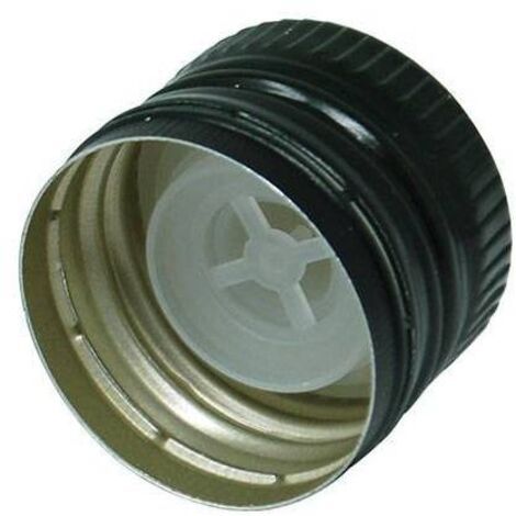 100,0 x TAPPO A VITE + SALVAGOCCIA ACCIAIO/PLASTICA