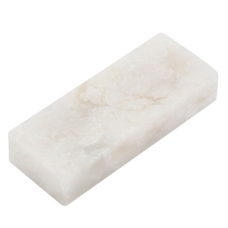 10000 Grid Mini Sharpening Stone Grindstone Sharpener Knife Polishing Grinding Tool (White)