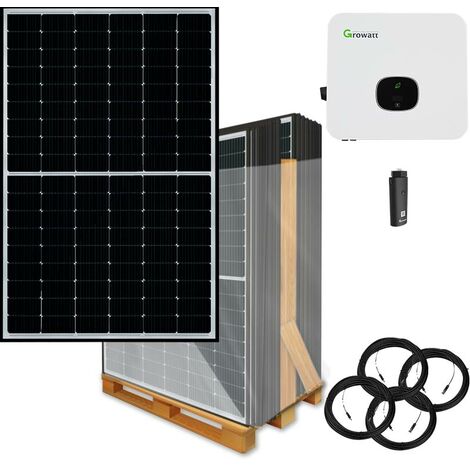 10000 Watt batteriekompatible Solaranlage, Growatt XH Wechselrichter, Astronergy
