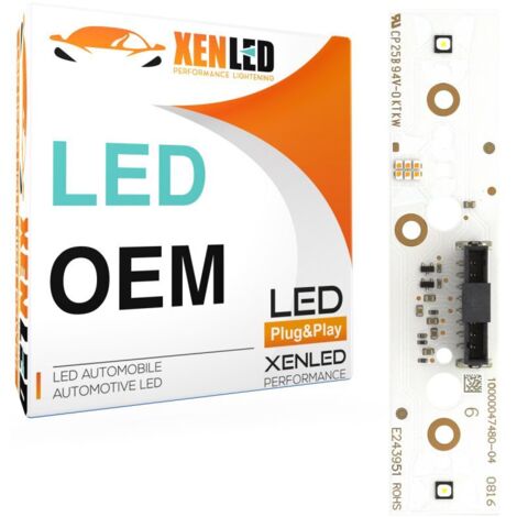 10000047480-04 Module feux de jour + clignotant LED compatible avec Audi Q7 4M - Coté Droit phare LED remplacement
