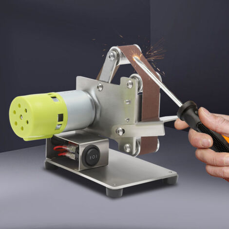 10000RPM Mini ponceuse à bande Polisseuse-Bande Ponceuse à bande 150W