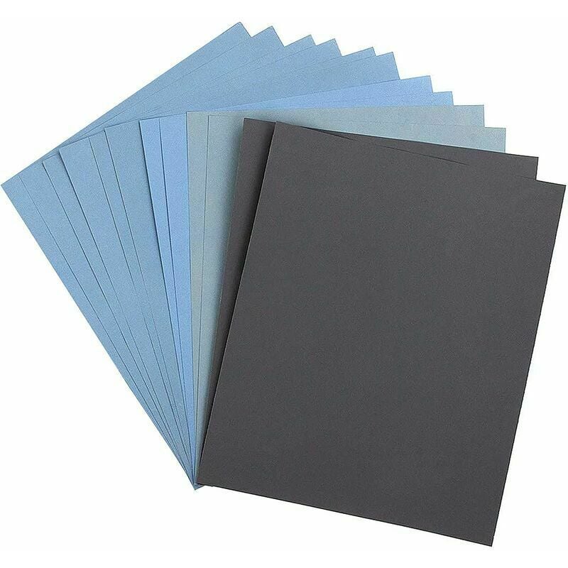 1000/1500/2000/3000/4000/5000 Schleifpapier 911 Zoll Schleifpapier mit trockener Körnung zum Schleifen von Holz, Metall und Polieren von Autos | 07634066411277 1000/1500/2000/3000/4000/5000 Schleifpapier 911 Zoll Schleifpapier mit trockener Körnung zum Schleifen von Holz, Metall und Polieren von Autos | 07634066411277