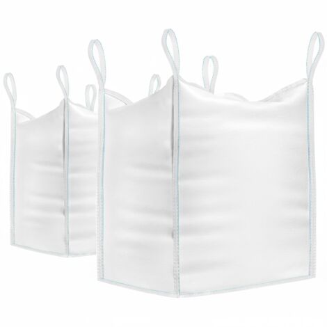 1000kg Heavy Duty Reusable Big Bags 90x90x90cm for Construction Garden Rubble Wood Transport