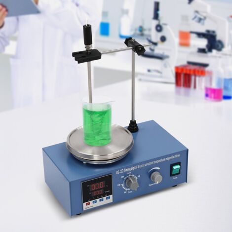 1000ml/33.82oz Agitateur magnétique Agitateur chauffant de laboratoire Chauffage numérique