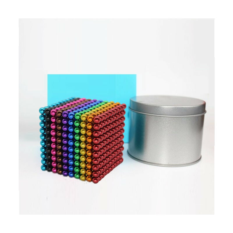 1000pcs 5mm Magnetic Marble Set Magic Magnet Cube Toy