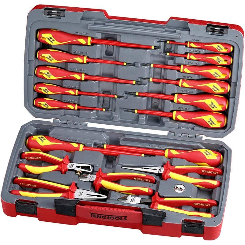 Image of 1000V Teng Tools TV18N Zangen- und Schraubendrehersatz