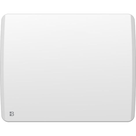 1000W Bestherm ARIA radiatore elettrico fisso orizzontale in ceramica bianca ad inerzia secca (senza spina)