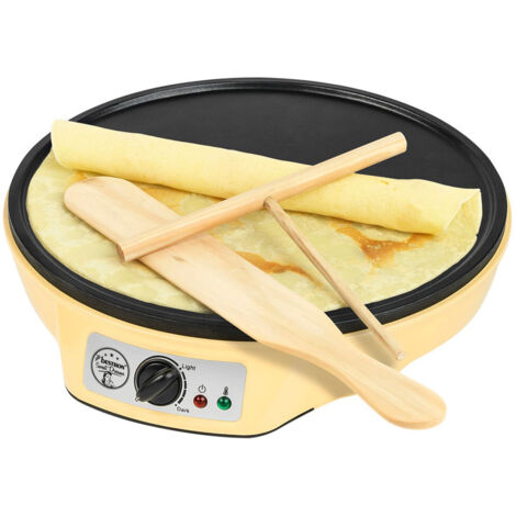 1000W Crepe Maker Piastra antiaderente Pancake Pan Dispositivo Creperie Vanilla Bestron ASW602