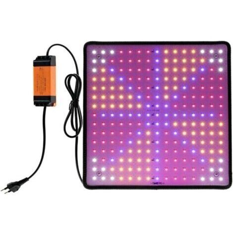 1000W Lampe LED Horticole Croissance Floraison 225 LEDs Grow Light Panneau LED Culture Indoor Spectre Complet Lampe Croissance Plante avec Crochet de Suspension pour Plante Croissance d'intérieur (03)