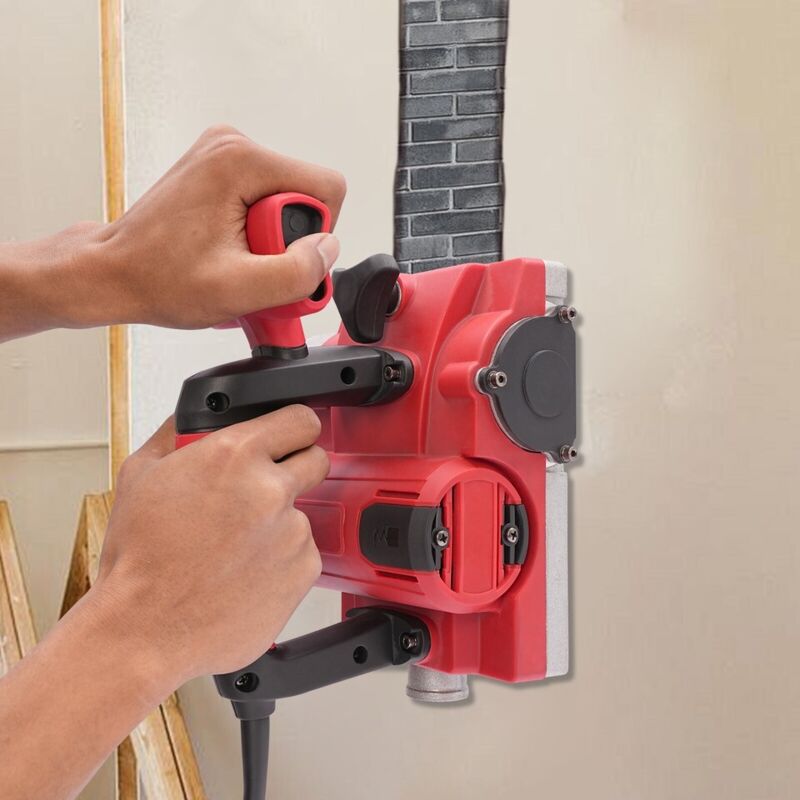 1000W Ponceuse à béton Fraiseuse à cylindres Fraiseuse d'assainissement Fraiseuse à murs Fraiseuse à plâtre 2800 rpm