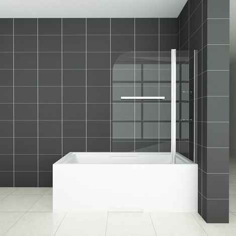 main image of "1000 | 1200x1400mm 180Â°Pivot Chrome Bathroom Shower Screen+Shelves+Towel Rail"