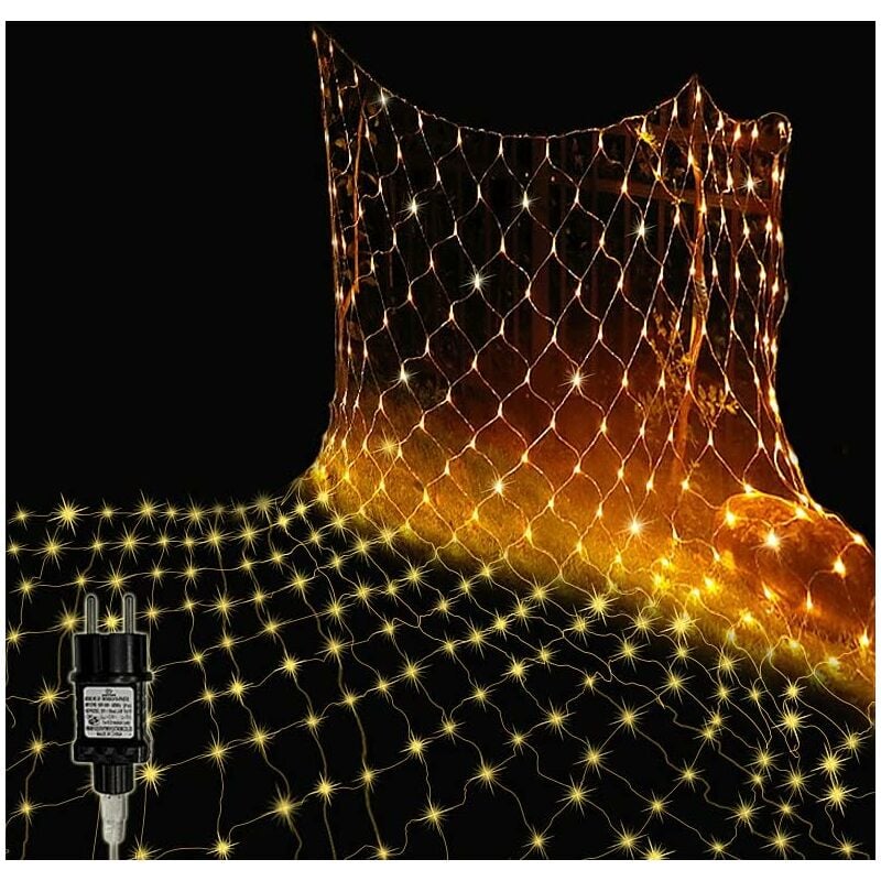 100/160 led Deko-Lichterketten / Lichterketten für Weihnachten / Hochzeiten / warmweiß / für drinnen und draußen / mit Anschlüssen | 06273998887074