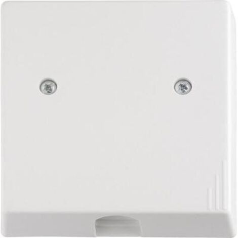 100183 - SCATOLA DI GIUNZIONE PER FORNELLI, COLORE: BIANCO ALPINO
