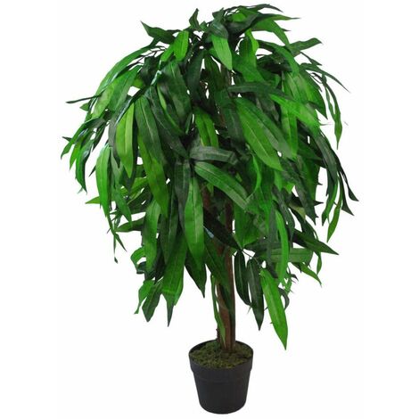 100cm Leaf Design UK Artificial Realistic Mango Plant / Tree