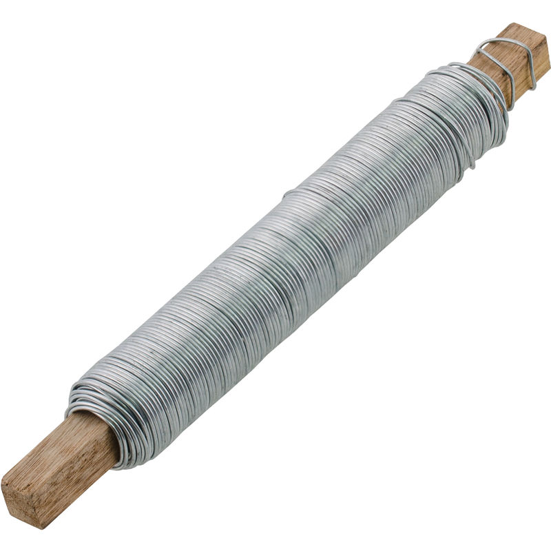 

Suki - Alambre Zincado | Material de Alta Resistencia | 100 g | Grosor: 0,65 mm
