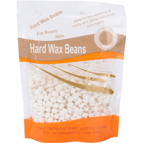 100g Cire Épilation Blanche Lait Corps Sourcils Adhésion Forte Cire Épilatoire