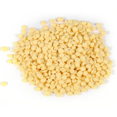 100g Sachet Cire Chaute Épilation Dure Professionnelle Corps Maillot Élimination Poils (Lait)