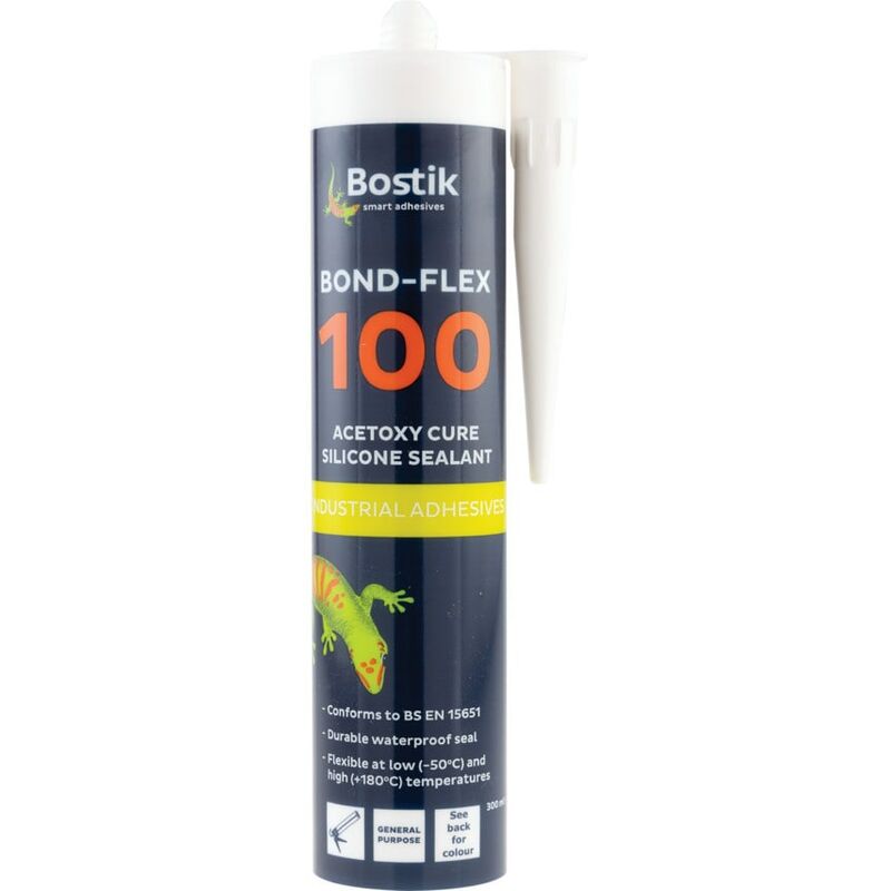 Bostik - 100HMA Bond-Flex White Silicone Sealant 290ML