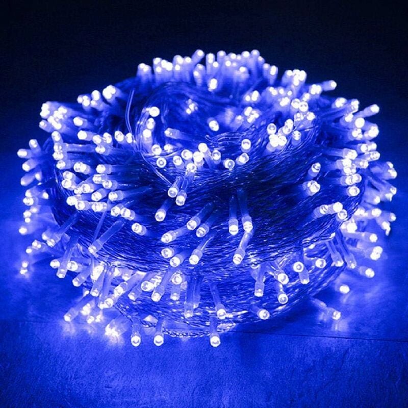 100M 1000 LED Weihnachten LED Lichterketten Outdoor Fairy Girlande Urlaub Hochzeit Party Fairy Girlande Light-Blue100M800LEDS | 06479082263131