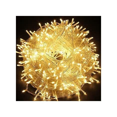 TOOLIVE 100M 2000 LED Lichterketten Karneval Hochzeit Outdoor Indoor Gartenbeleuchtung (Warmweiß)