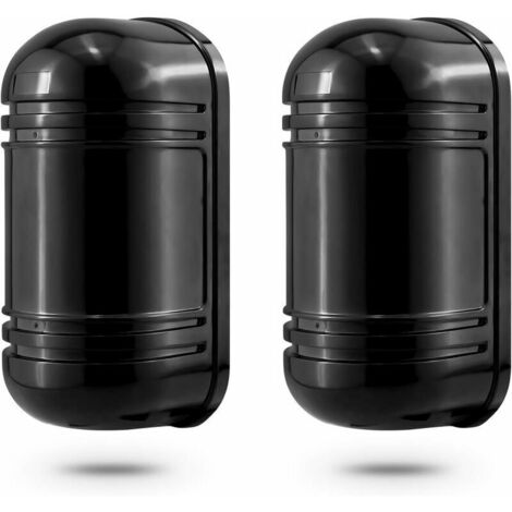 100m ABT -100 Outdoor Infrared Dual Cell Beam Barrier for Home Alarm - Infrared Ray Barrier/Harness Presence Detector - IR Sensors for Alarm System