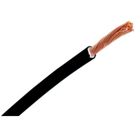 Cable de cobre eléctrico de dos hilos flexible aislado en el fondo