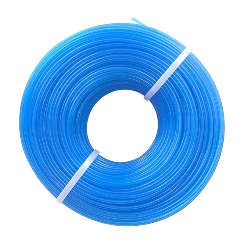 100m Fil Coupe Bordures 1,6 mm Diamètre Fil pour Débroussailleuse Nylon