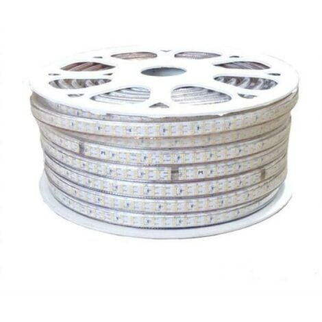 Ahorraluz Striscia LED da 220 V 5730 120 LED/m con interruttore