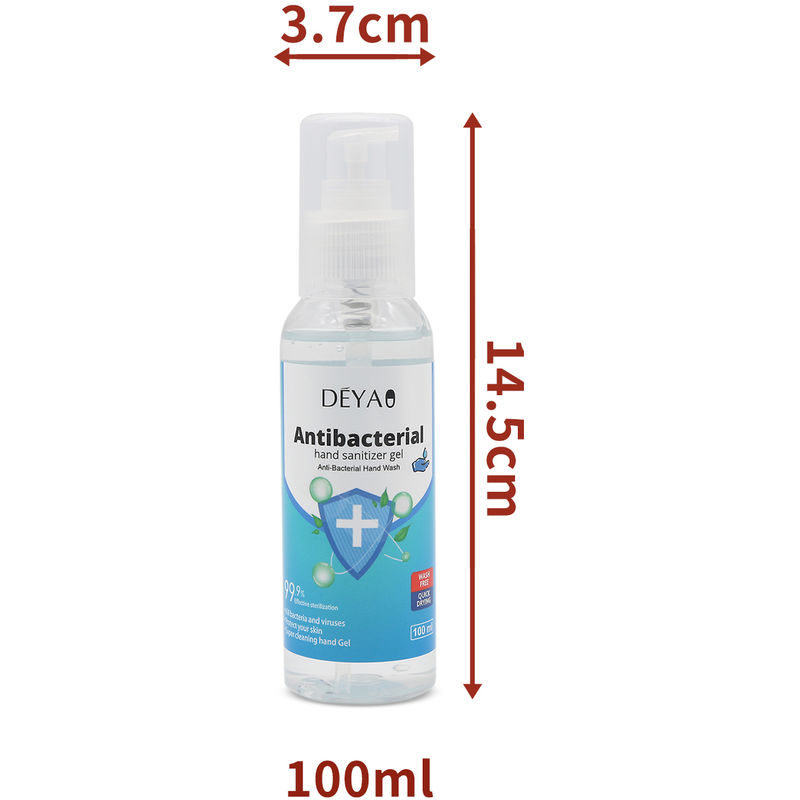 Elegant - 100ML 99,9% Bacteria Cleaning Gel Hand Sanitizer Gel Wash Free Gel