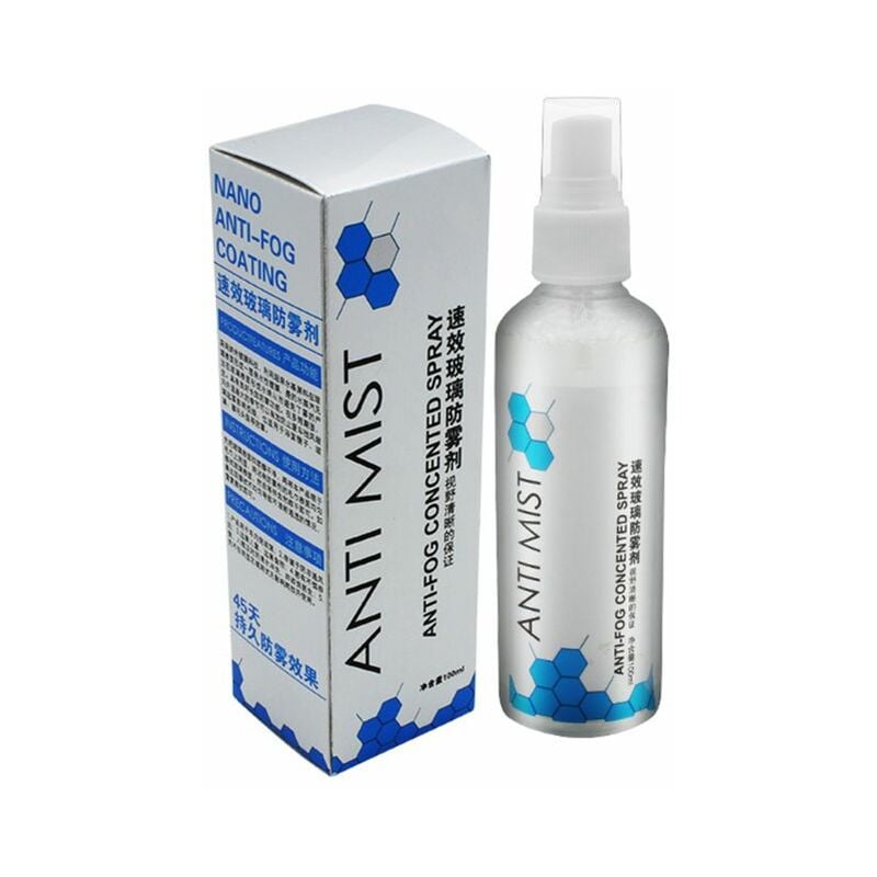 100ml Anti Nebel Spray Glas Mittel Lange Anhaltende Fenster Flüssigkeit Anti-fog Für Windschutzscheibe Bad lcd Handy bildschirm Gläser | 04537365575608
